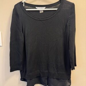 Peter Nygard Black Sweater